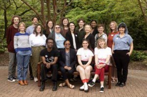 The Fund for Mary Washington Impact Grant program, piloted by UMW’s Office of Advancement and Alumni Engagement, awarded $25,000 in donor-funded grants to eight projects or initiatives pitched by UMW students, faculty and staff on April 20. Photo by Karen Pearlman.